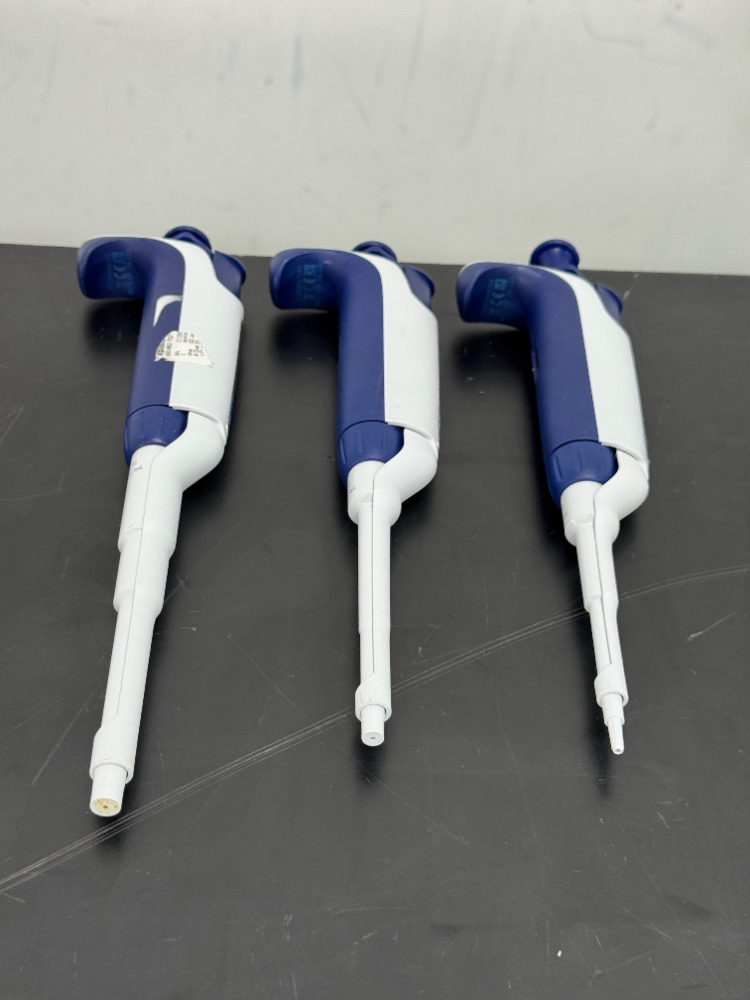 Image of Rainin Pipet-Lite XLS Single Channel Pipettes - Quantity 3